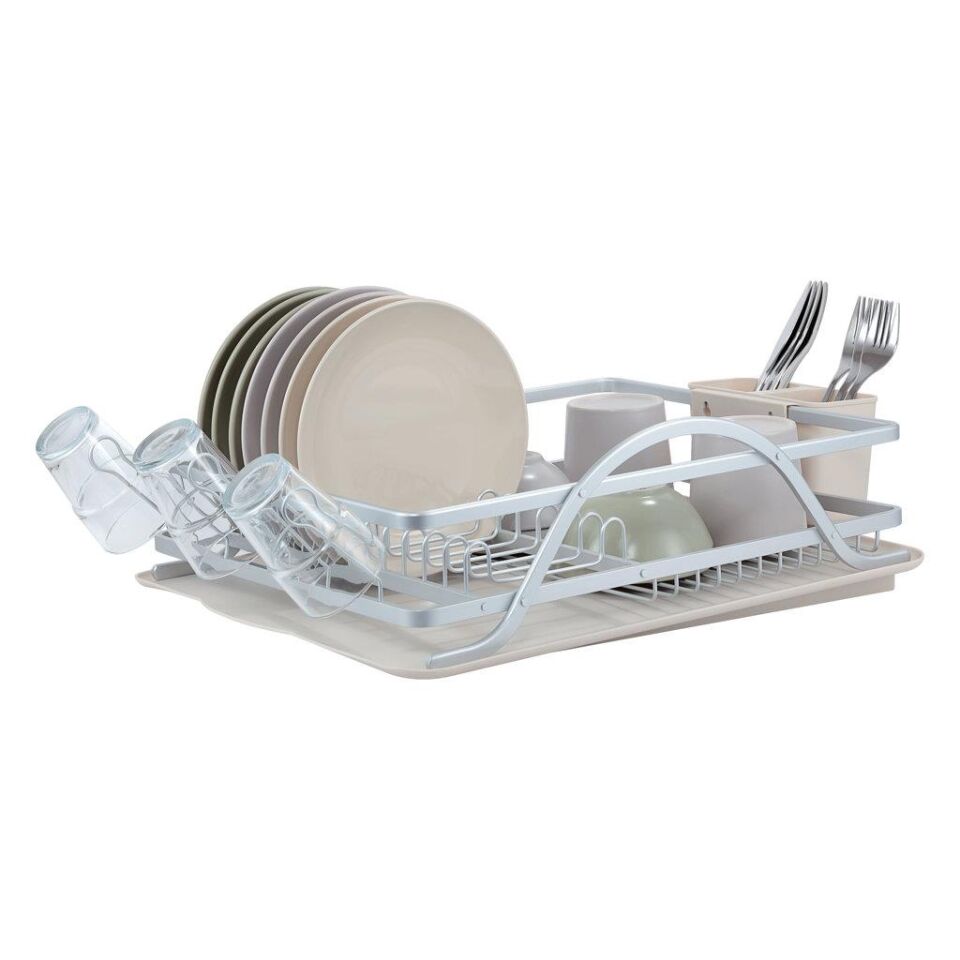 Alüminyum Bulaşıklık | Ömür Boyu Paslanmaz | Eğimli Tepsili Şık Tasarım