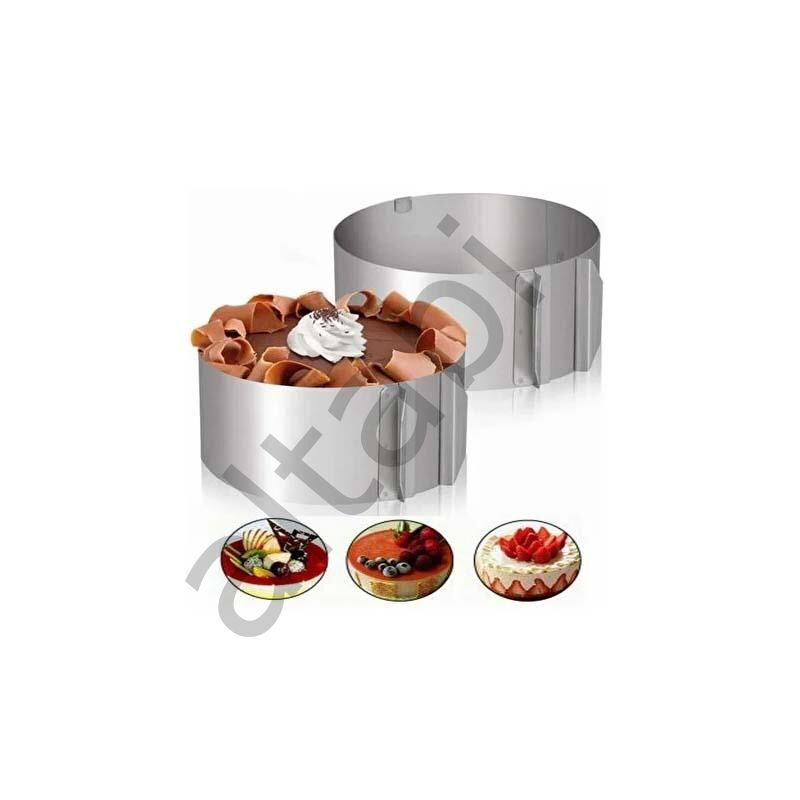Ayarlanabilir Kek ve Pasta Kalıbı – Yuvarlak (15 cm’den 30 cm’ye kadar)