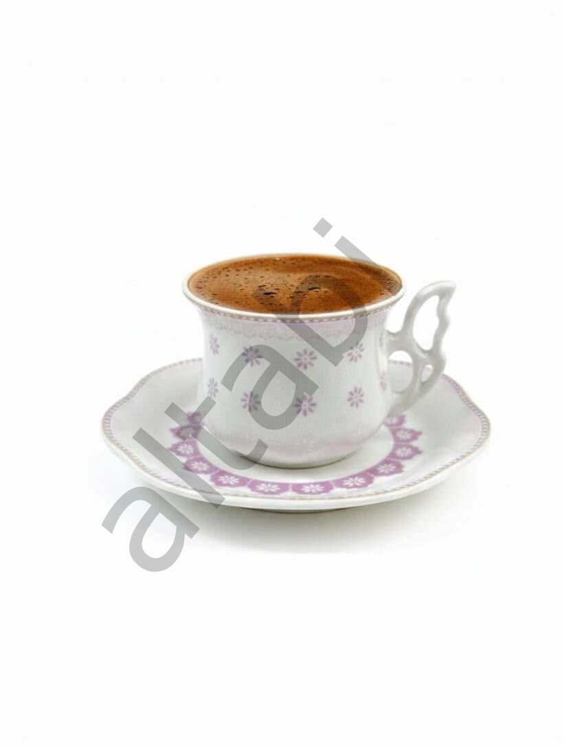 Porselen Kahve Takımı 6 Kişilik | Özel Tasarım | 90 ml