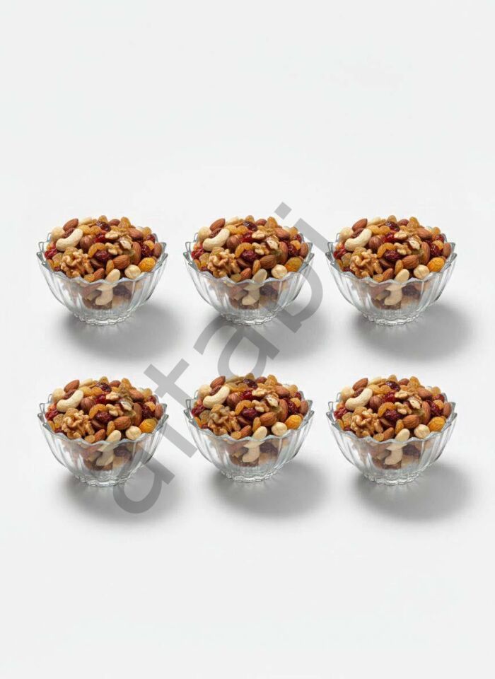 Malatya 6'lı Çerezlik Sütlü Tatlı Hoşaf Kasesi 11 cm