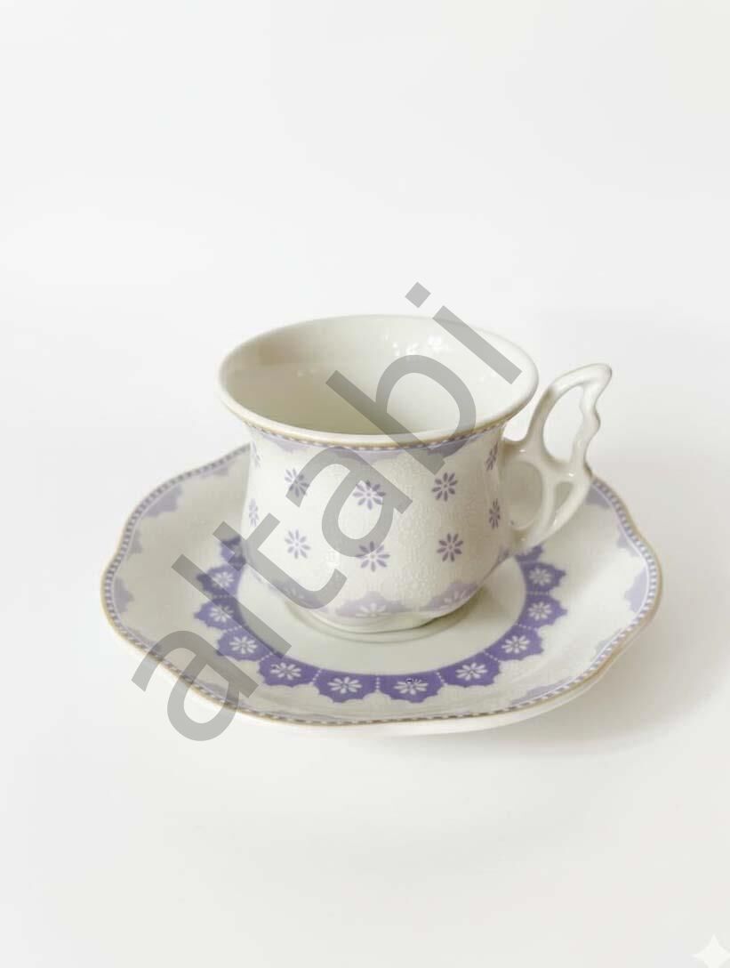 Porselen Kahve Takımı 6 Kişilik | Özel Tasarım | 90 ml