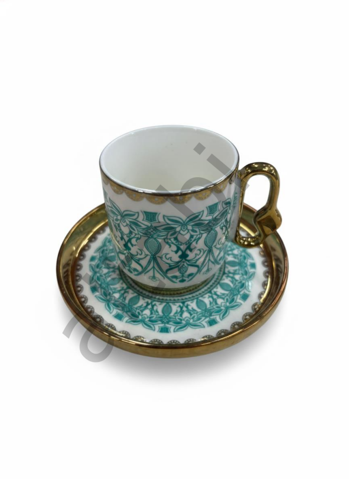 Porselen Kahve Takımı 2 Kişilik | Özel Tasarım | 90 ml