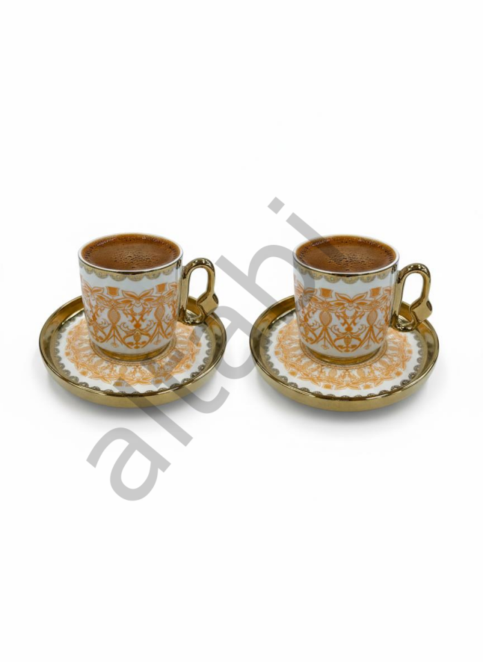 Porselen Kahve Takımı 2 Kişilik | Özel Tasarım | 90 ml