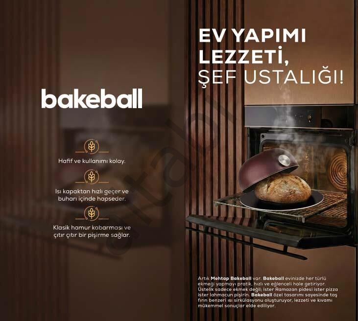 Mehtap Bakeball Ekmek Pişirme Ürünü