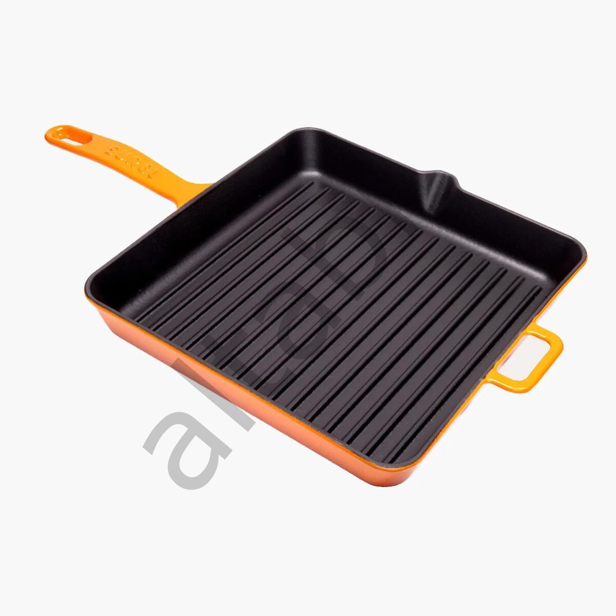 Demirdöküm Kare Izgara Tava 30 CM Turuncu
