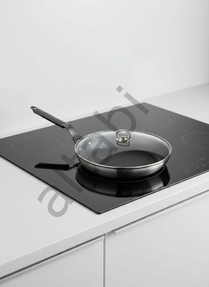 Mehtap Chefline İndüksiyon Tabanlı Tava (28 CM) – Cam Kapaklı