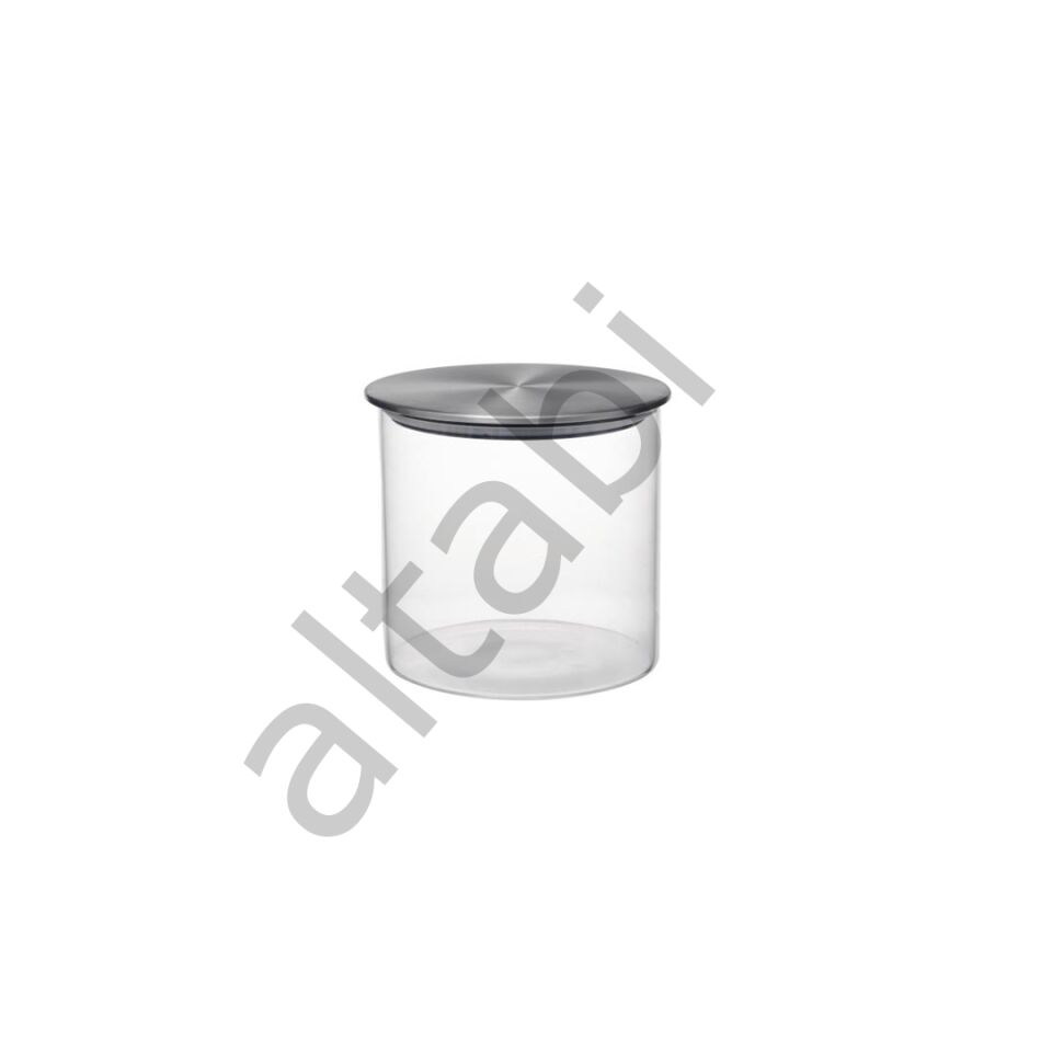 Metal Kapaklı 3lü Kavanoz Takımı 600 ML Borosilkat Cam Hava Almaz