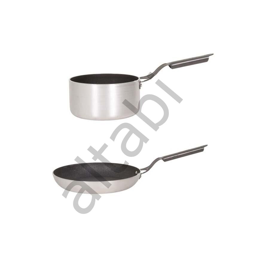 Mehtap Chefline İndüksiyon Tabanlı 28 cm Tava ve 22 cm Kaçerola Sosluk Seti