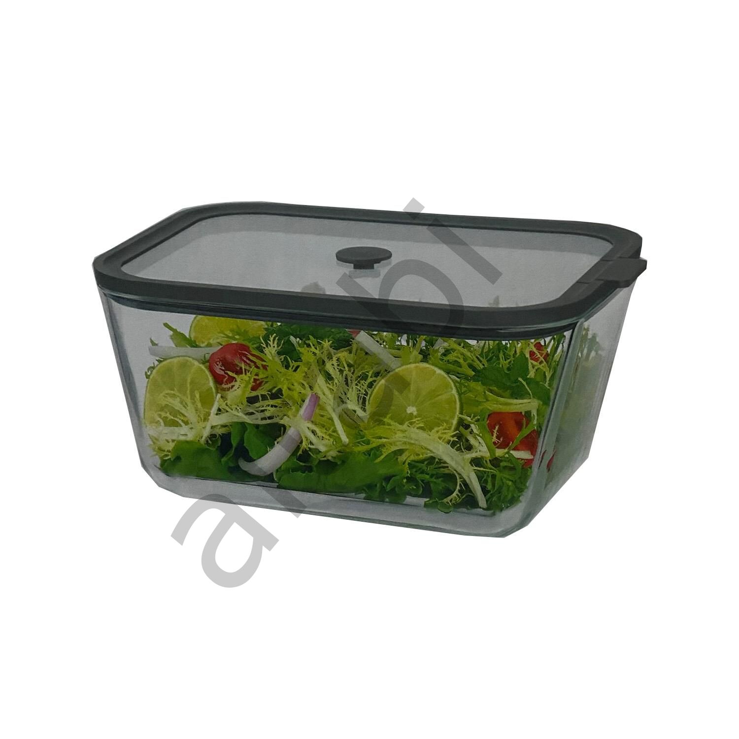 Sızdırmaz Cam Kapaklı Saklama Kabı 2620 ML – 2’li Set