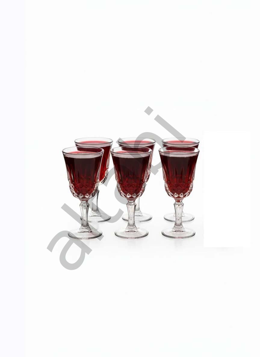 Zambak 6’lı Kahve Yanı Bardak / Sunum Bardağı – Kesme Desen