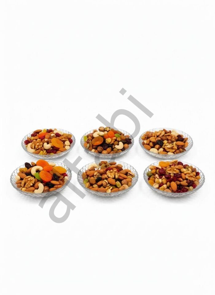 Antalya 6’lı Yuvarlak Çerezlik / Kahvaltılık / Mezelik