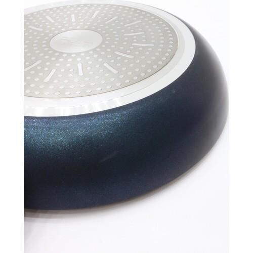 Mehtap Teflon Tava 24 CM İndüksiyon Tabanlı Lacivert Renk