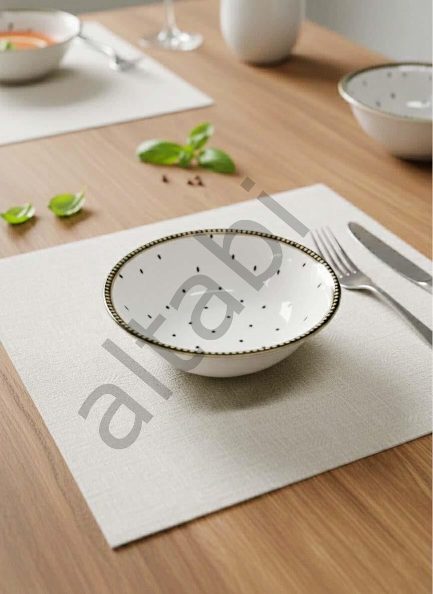 Seramik Çorba Kasesi Dijital Baskılı Desen 6’lı Set 15 cm Şık Dekoratif