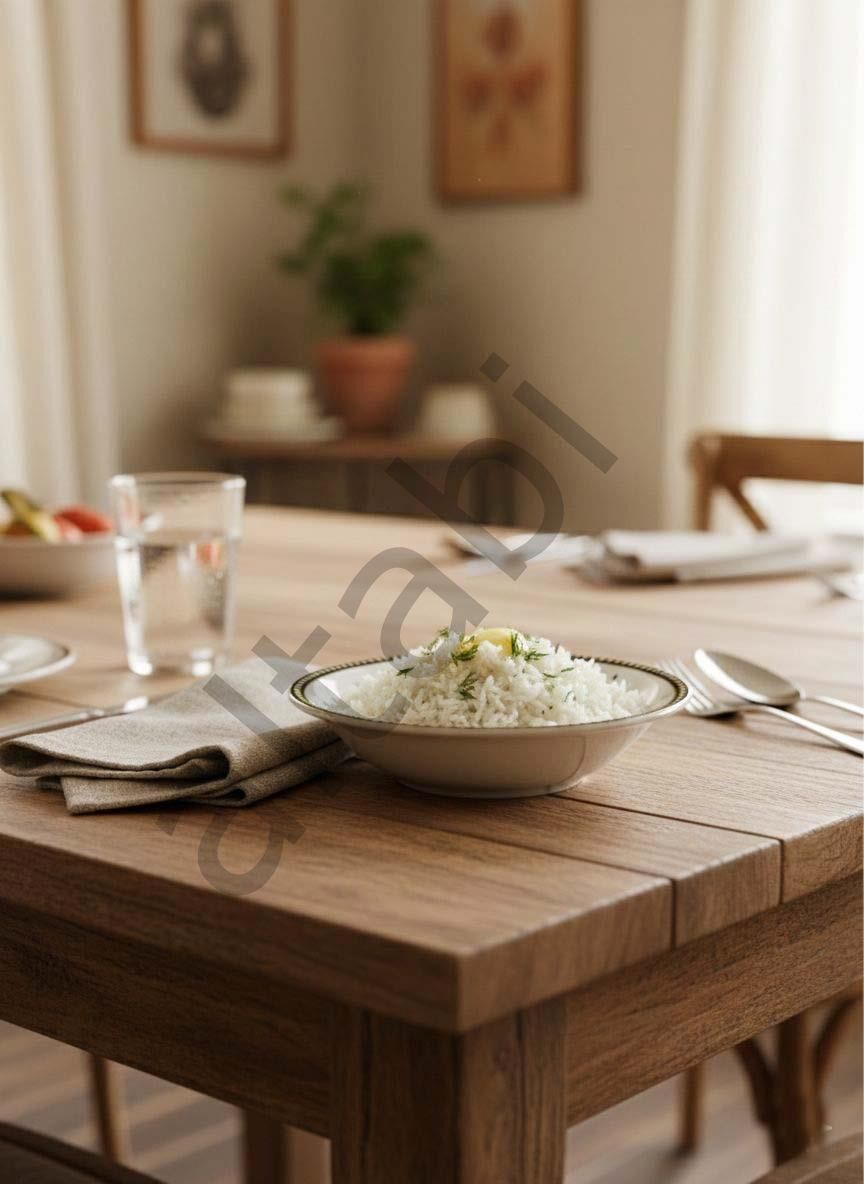 Seramik Pilav Tabağı Dijital Baskılı Desen 6’lı Set 16 cm Şık Dekoratif