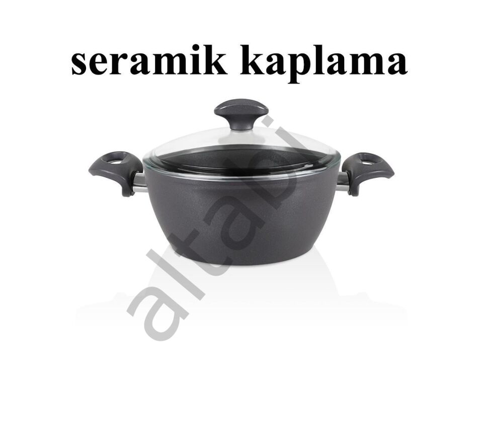 Falez Seramik Derin Tencere 20 CM