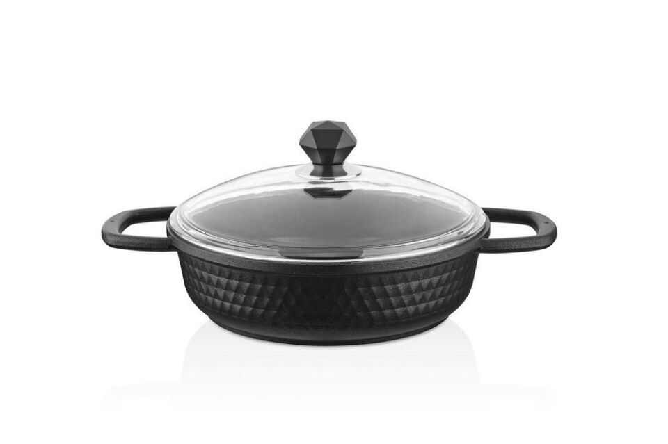 Kahramanlar Döküm Granit Karnıyarık Tencere 24 CM