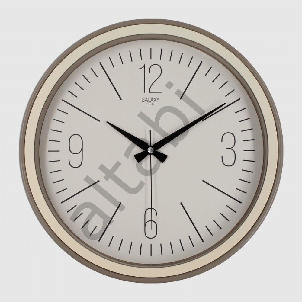 Dekoratif Duvar Saati 36 cm Sessiz Mekanizmalı Aytaşı Çerçeve