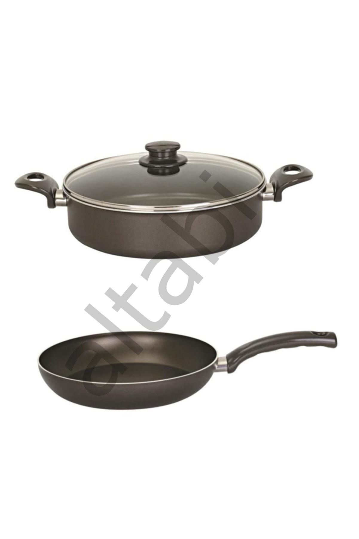 Mehtap Onyx Teflon 26 CM Karnıyarık Ve 26 CM Tava