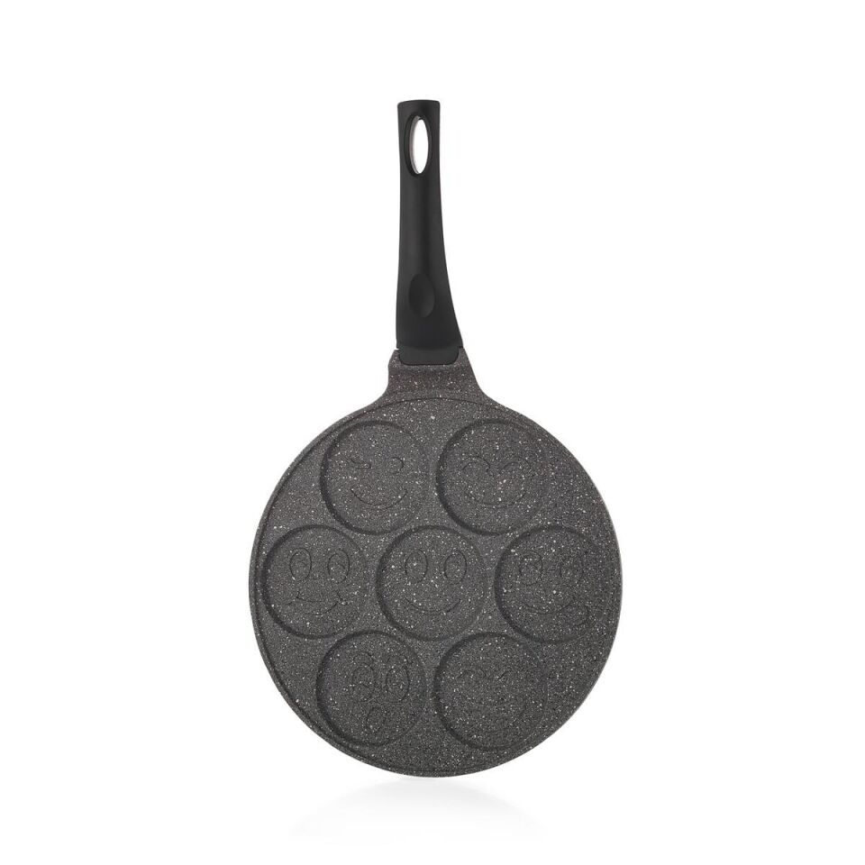 Schafer Granit 22 CM Sahan ve Emojili Pankek Tavası 26 CM