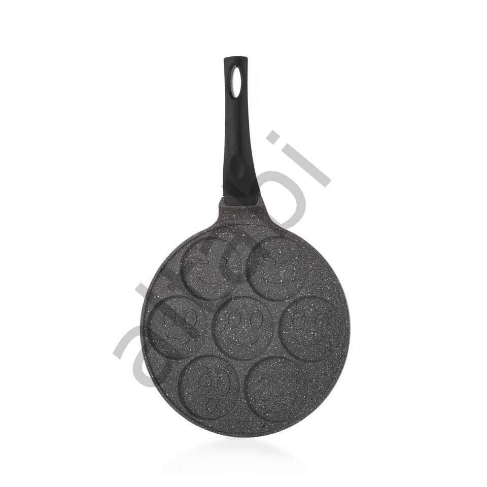 Schafer 30 CM Granit Tava ve 26 CM Emoji Pankek Tavası
