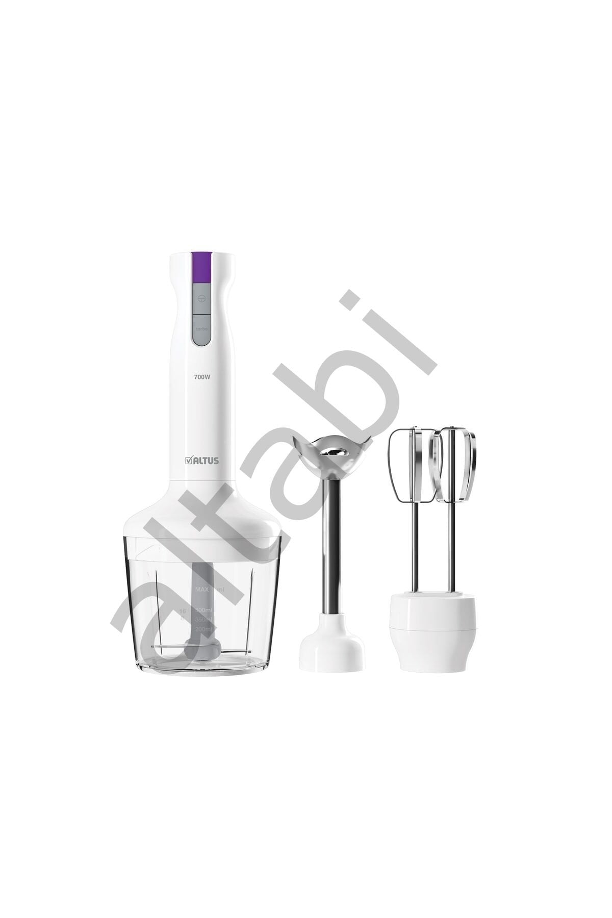 Altabi Blender Seti 700 W Altus Beyaz