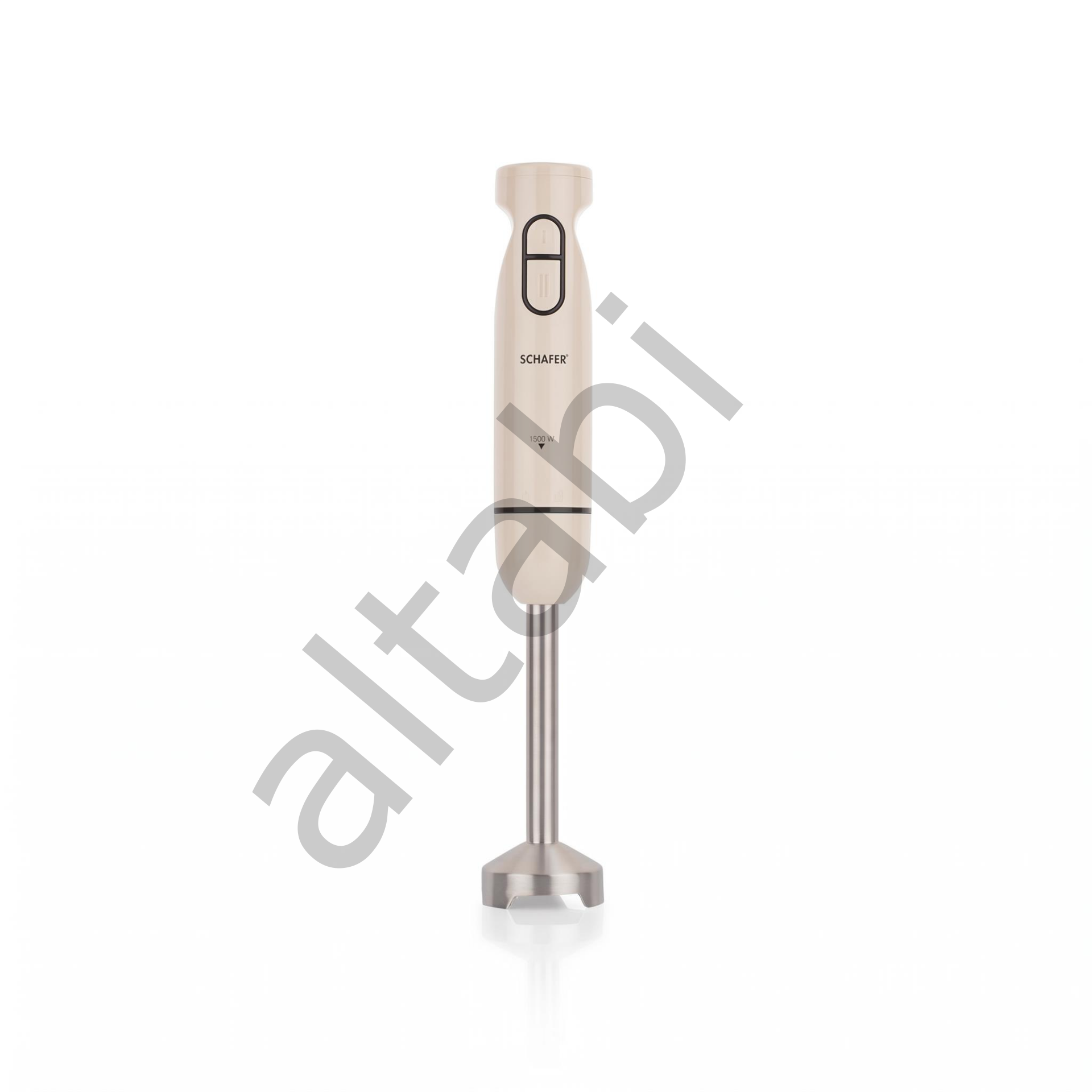 Schafer Chef Mix Çelik Uçlu El Blenderi 1500 W Krem