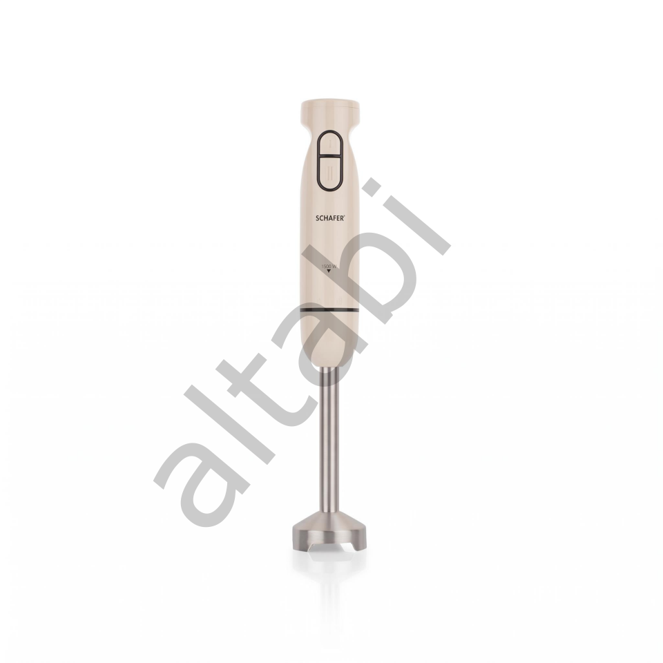 Schafer Chef Mix Çelik Uçlu El Blenderi 1500 W Krem