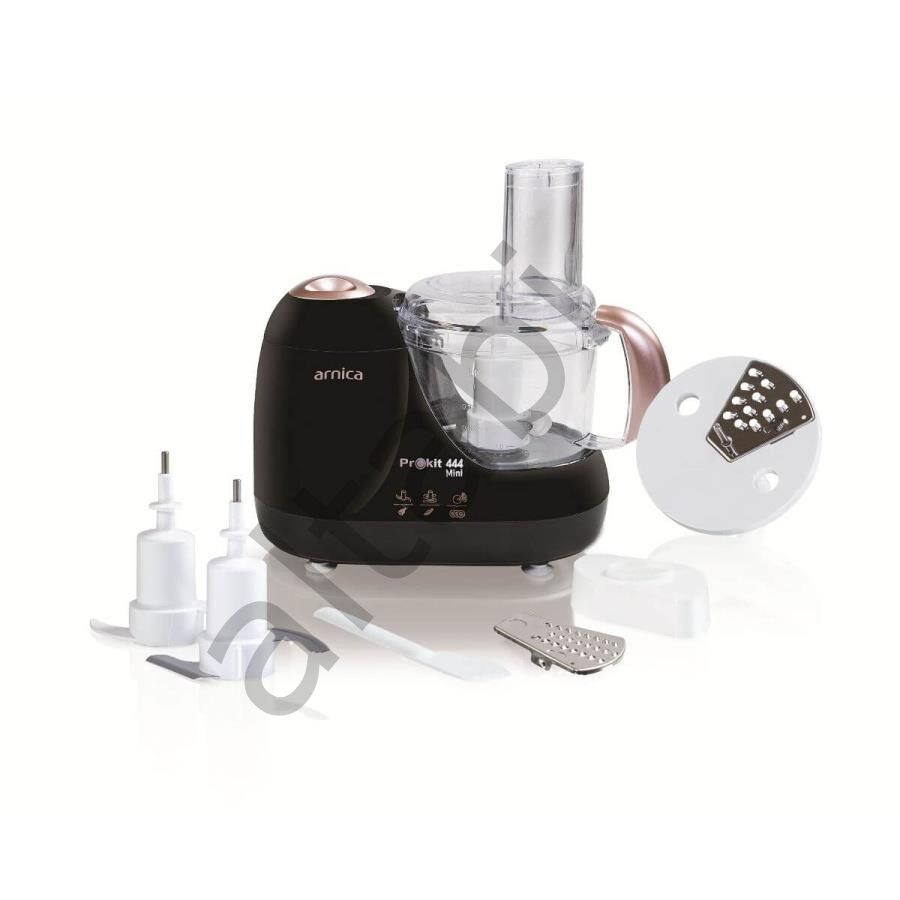 Prokit 444 Mini Çok Fonksiyonlu Mutfak Robotu Ar Nic a Siyah