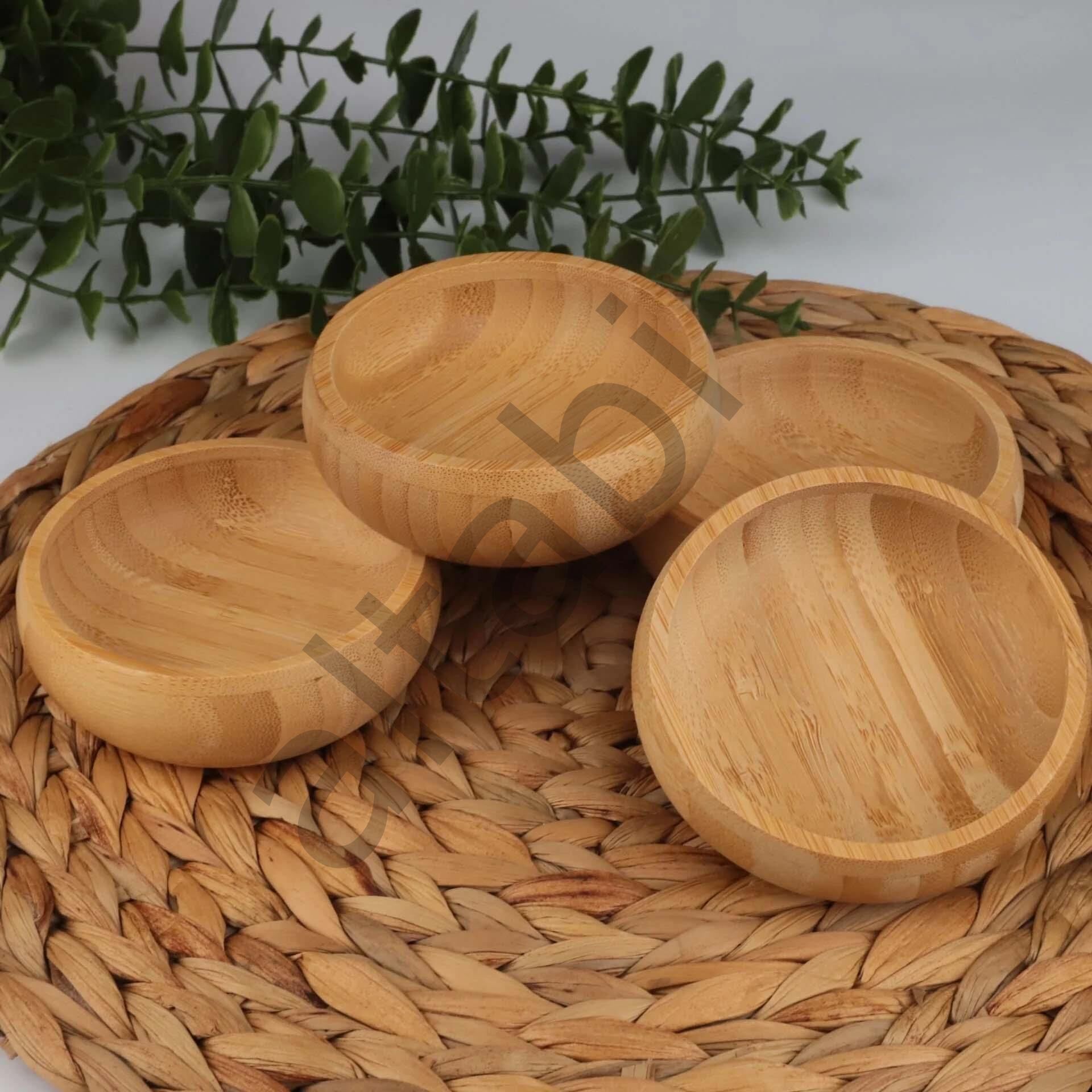 Bambu Çerezlik Sunumluk 4 Lü Çerezlik