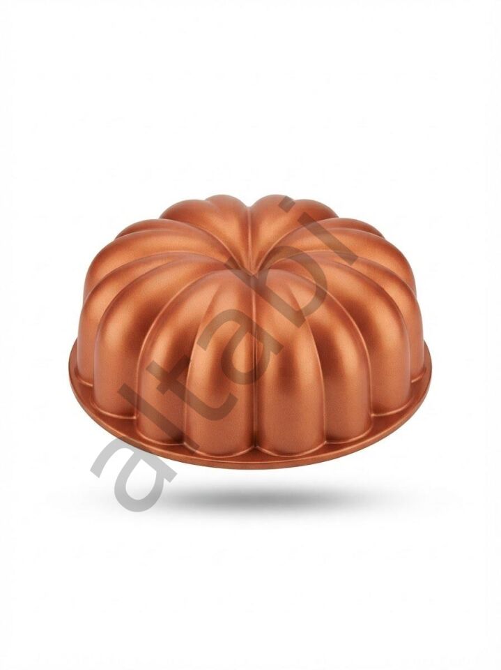 Bal Kabağı Döküm Kek Kalıbı Granit Kaplama 26 CM