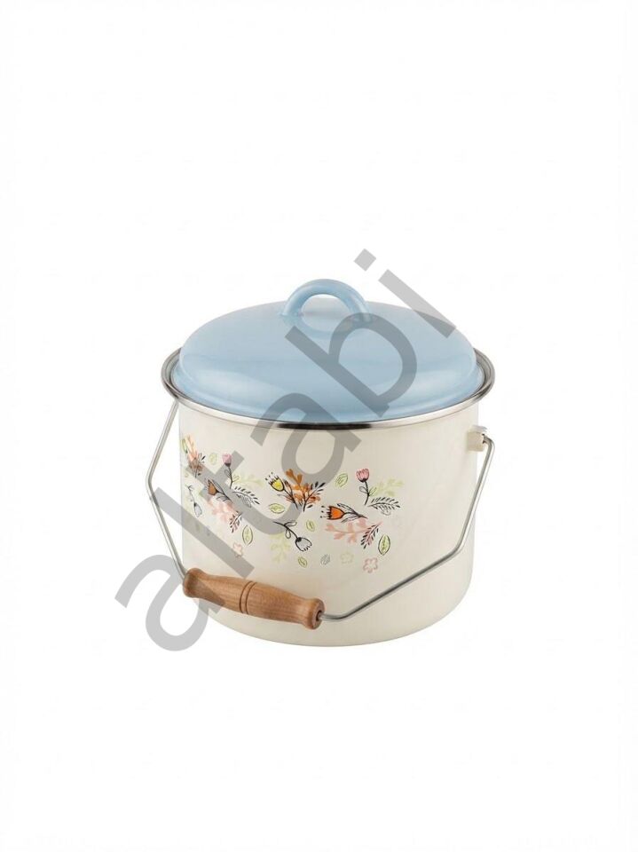 Cemre Emaye Bakraç Yoğurt Tenceresi 22 CM 5 Litre