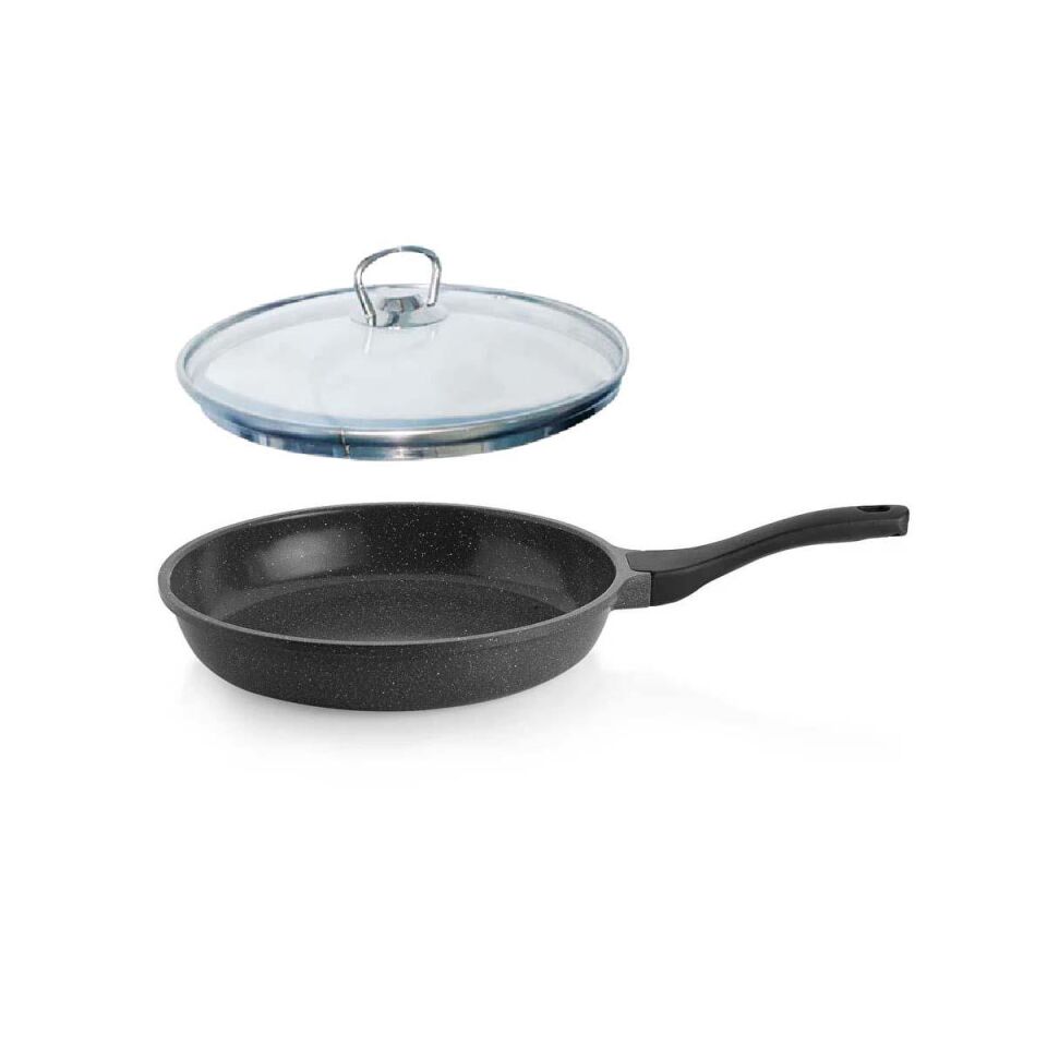 Schafer Stark 20  CM Döküm Tava Cam Kapaklı